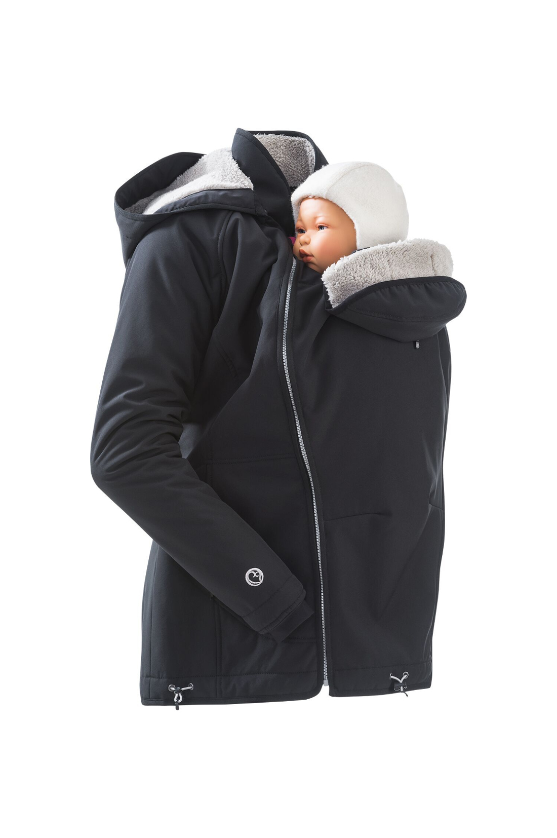 Mamalila Allweather Softshell winter buikdragen mawaho.nl