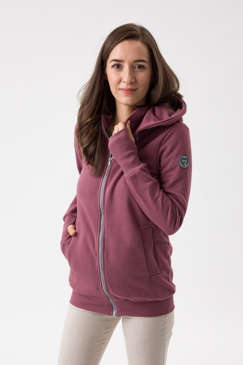 Fun2bemum Pola positie- en draagvest rose brown mawaho.nl