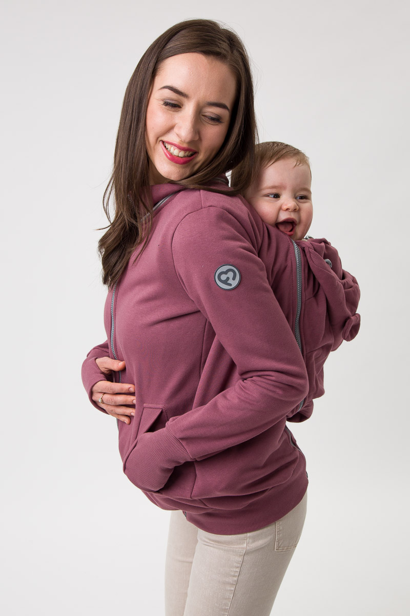 Fun2bemum Pola positie- en draagvest rose brown mawaho.nl