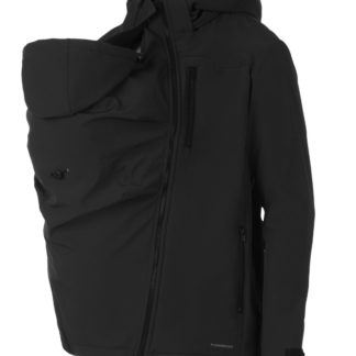 mawaho fun2bemum elbrus softshell papa draagjas zwart
